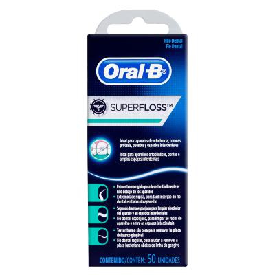 Fio Dental Oral-B Superfloss 50 Unidades