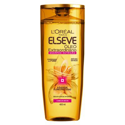 Shampoo Elseve Óleo Extraordinário Nutrição 400ml