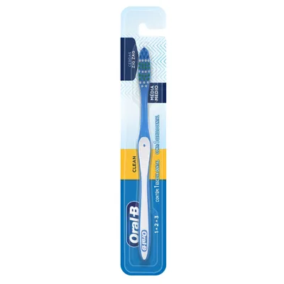 Escova Dental Média Oral-B 1-2-3 preço