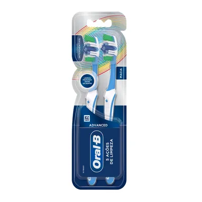 Escova Dental Macia Oral-B Complete Limpeza Superior 2 Unidades preço