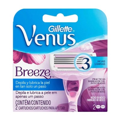 Carga Gillette Venus Breeze 2 Unidades