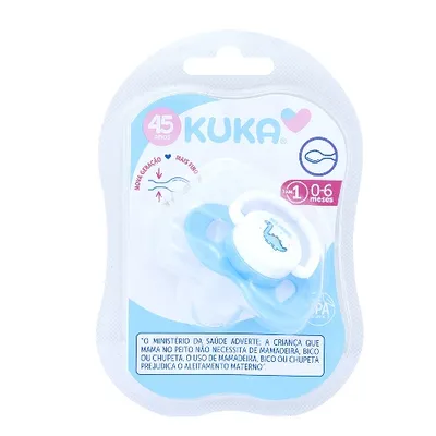 Chupeta Kuka Decorada Plus Azul Rn preço