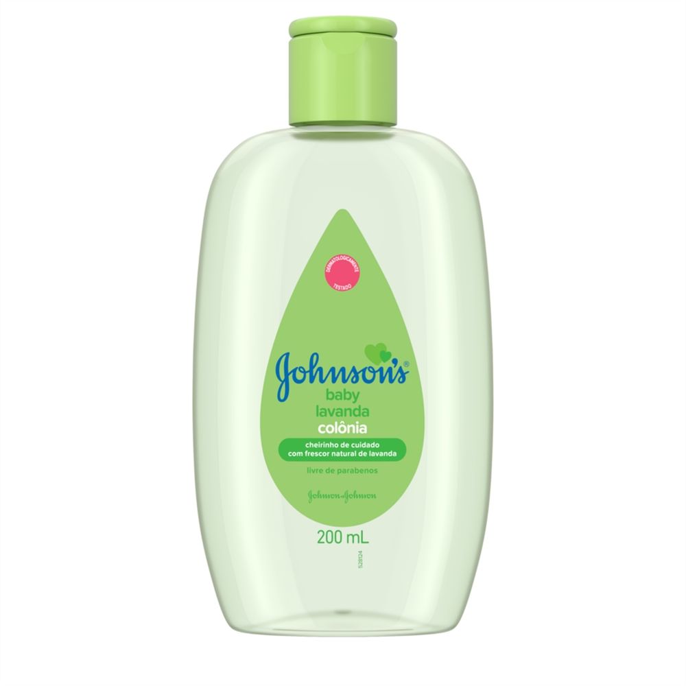 Colônia Refrescante Lavanda Para Bebês Johnson's Baby, 200ml