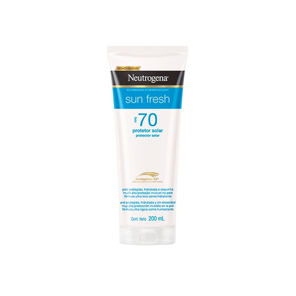Protetor Solar Neutrogena Sun Fresh FPS70 200ml