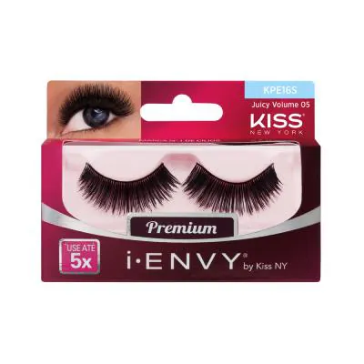 Cílios Kiss NY I-Envy KPE16S Juicy Volume 05