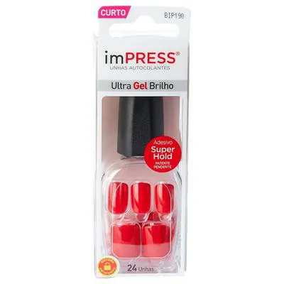 Unhas Postiças Autocolantes Kiss New York Call My Agent Ref:fbip190 preço