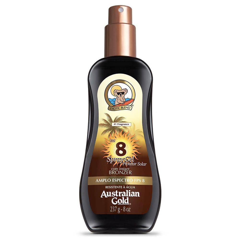 Bronzeador Spray Australian Gold Instant Bronzer FPS8 237g