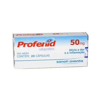 Profenid 50mg Com 24 Cápsulas