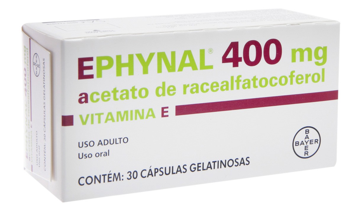 Ephynal 400mg 30 Cápsulas