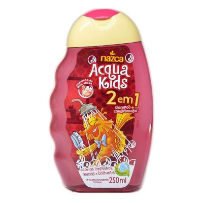Shampoo Acqua Kids 2 em 1 Milk Shake 250ml