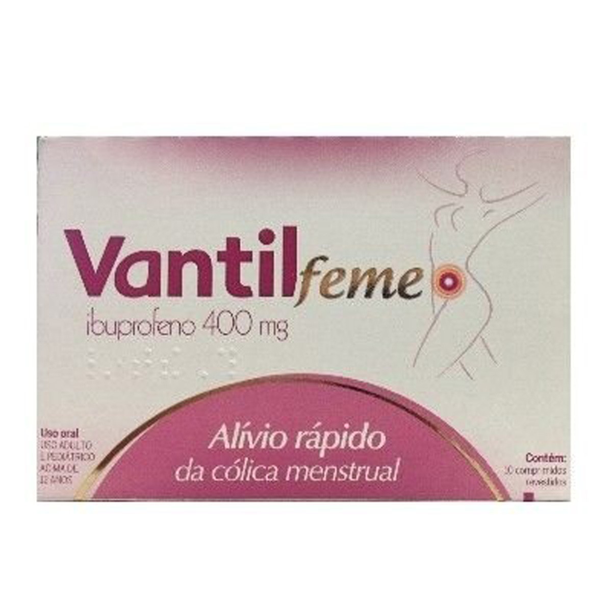 Vantil 400Mg Com 10 Comprimidos