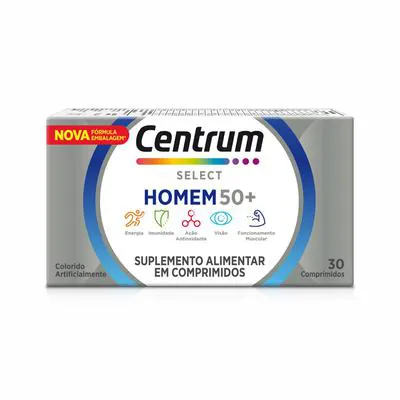 Suplemento Vitamínico Centrum Select Homem 30 Comprimidos