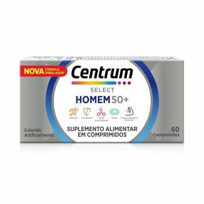 Suplemento Vitamínico Centrum Select Homem 60 Comprimidos