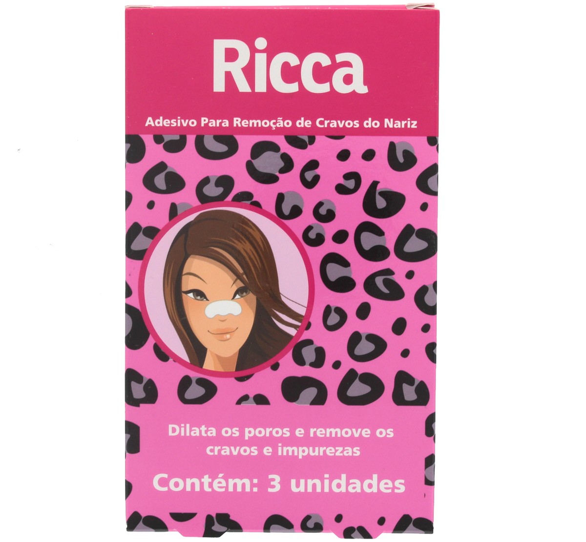 Fita Adesiva Ricca Remoção Cravos C/3