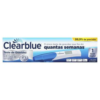 Teste Gravidez Clearblue Digital 1 Unidade