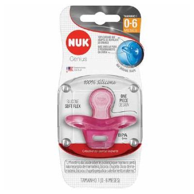 Chupeta Nuk 100% Silicone Fem