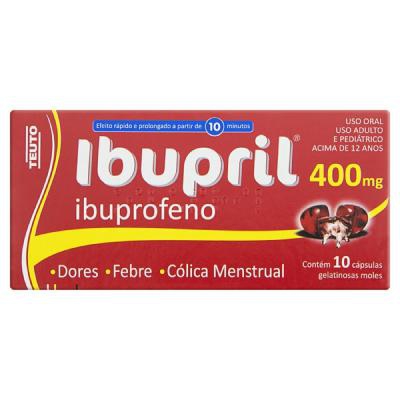 Ibupril 400mg 10 Cápsulas