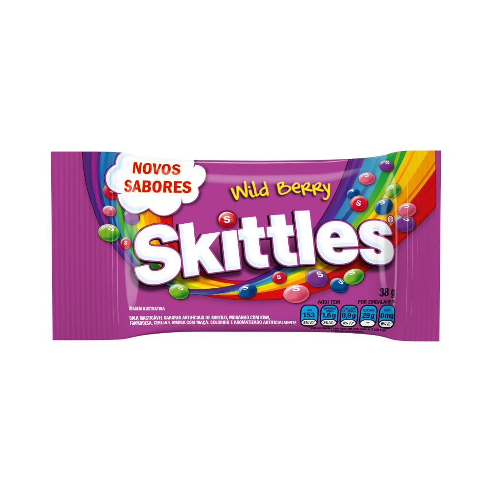 Bala Skittles Wild Berry 38g