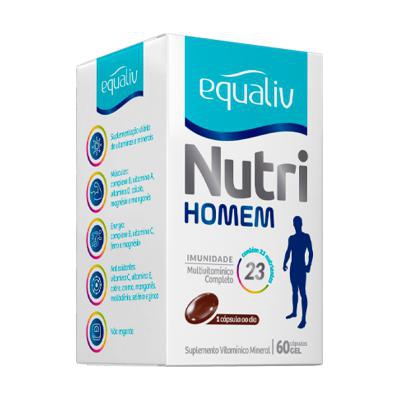 Equaliv Nutri Homem 60 Cápsulas