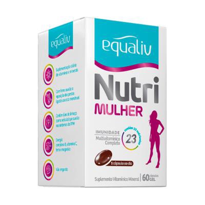 Suplemento Polivitamínico Equaliv Nutri Mulher 60 Cápsulas