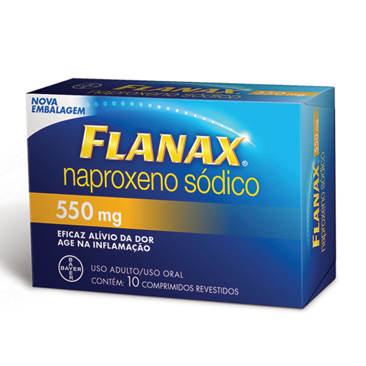 Flanax 550mg Com 10 Comprimidos