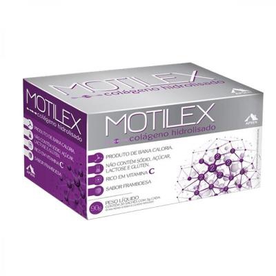 Motilex Colágeno Hidrolisado Framboesa 30 Sachês Apsen