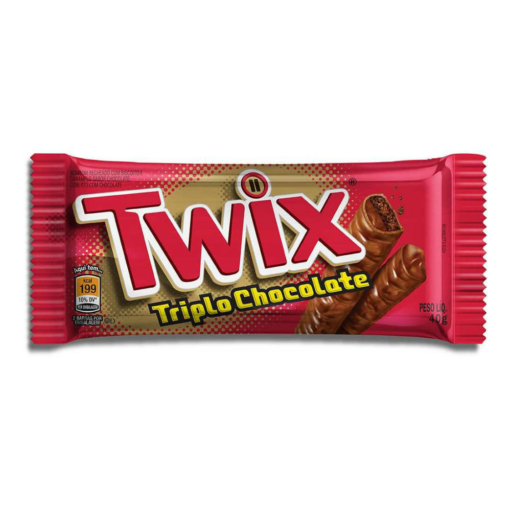 Chocolate Twix Triplo Chocolate 40g