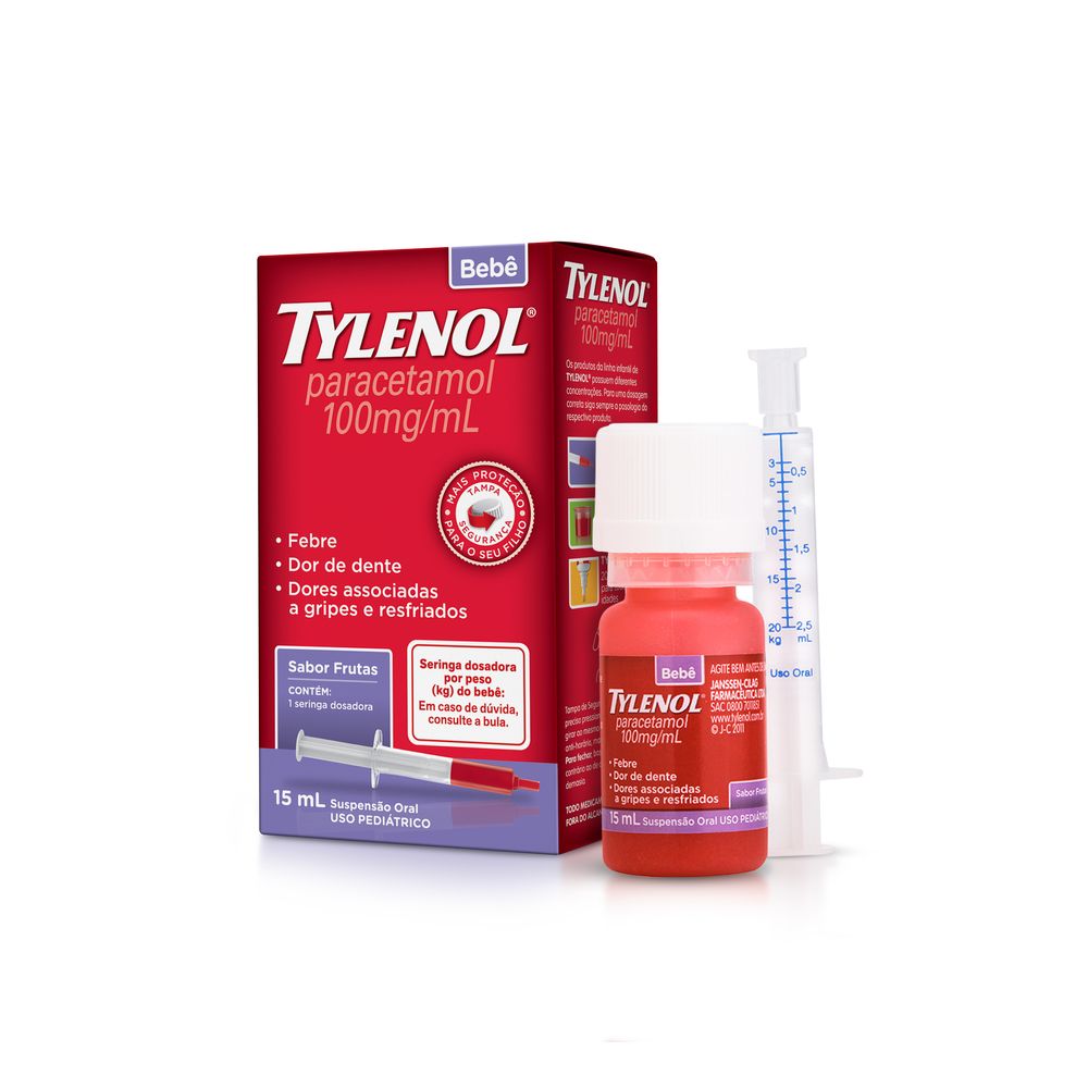 Tylenol Bebê 100mg 15ml