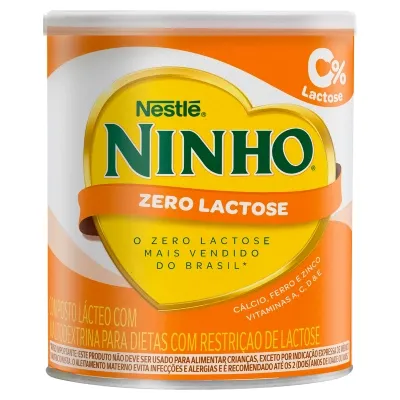 Composto Lácteo Ninho Zero Lactose Lata 380G preço