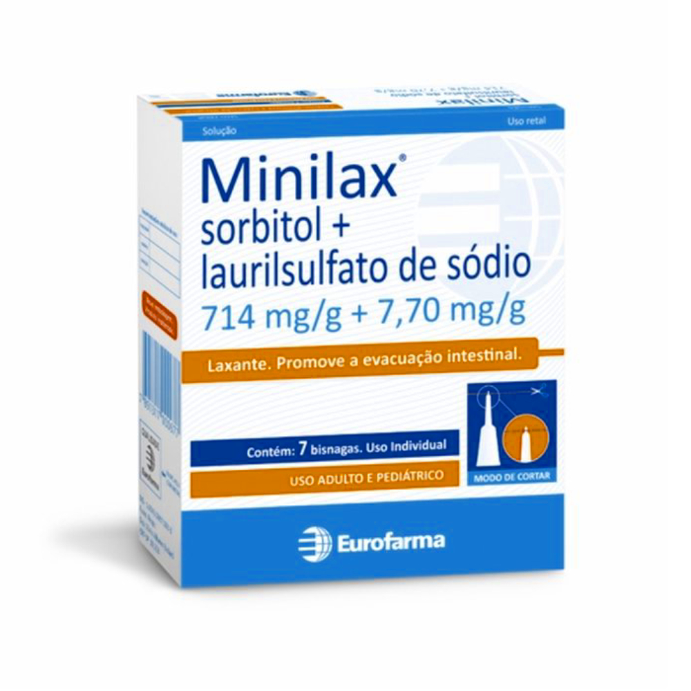 Minilax 7 Bisnagas 6,5g