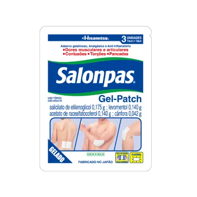  Salonpas Gel Patch 3 Unidades