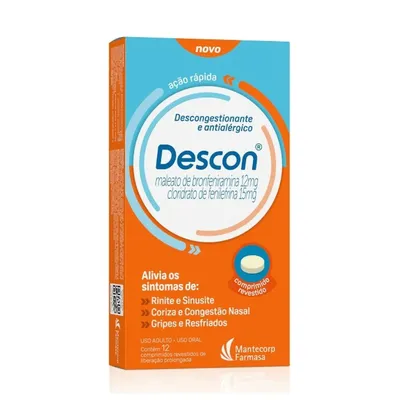 Descon 12 Comprimidos