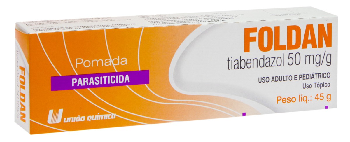 Foldan 50mg/G Pomada Dermatológica Com 45g