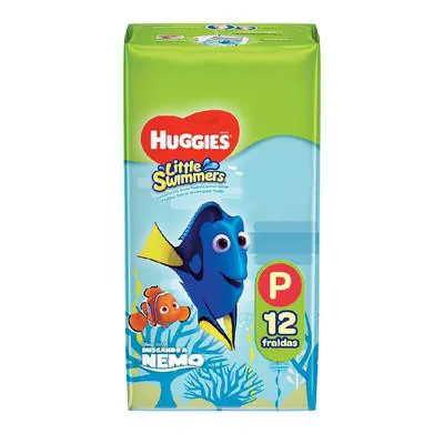 Fralda Huggies Little Swimmers P - 12 Fraldas