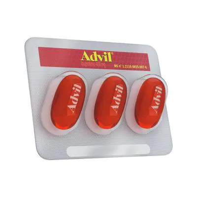 Advil 400mg 3 Cápsulas