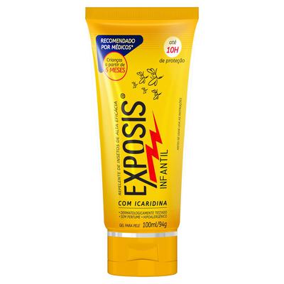 Repelente Gel Infantil Exposis Sem Perfume 100ml