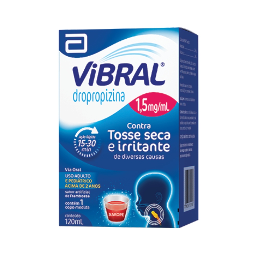 Vibral Xarope Pediátrico com 120ml