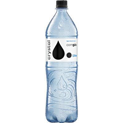 Água Mineral Crystal Com Gás 1,5L