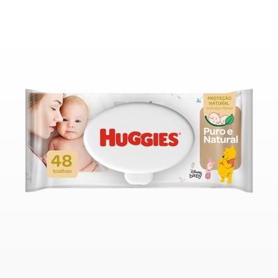 Lenço Umedecido Huggies Primeiros 100 Dias Com 48