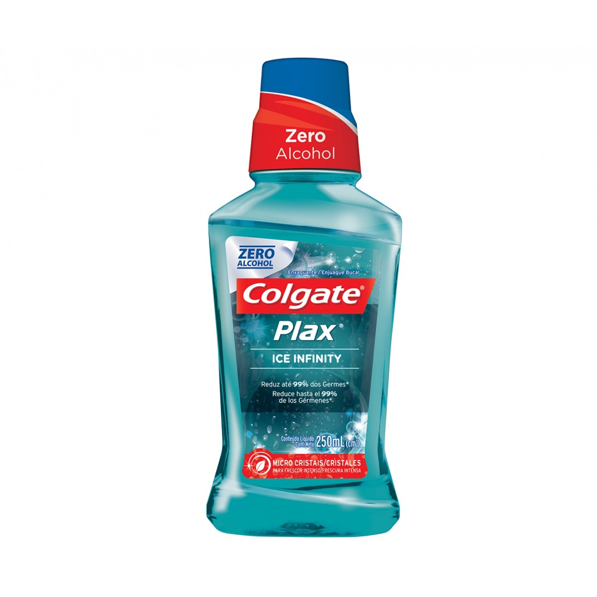 Enxaguante Bucal Antisséptico Colgate Plax Ice Infinity 250ml