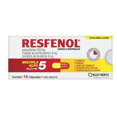 Resfenol 10 Cápsulas