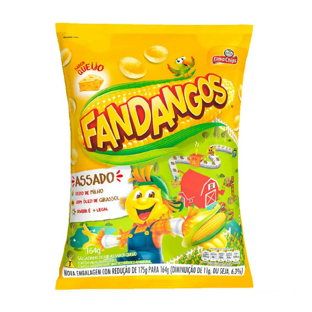 Salgadinho Elma Chips Fandangos Queijo 105/115/140GR