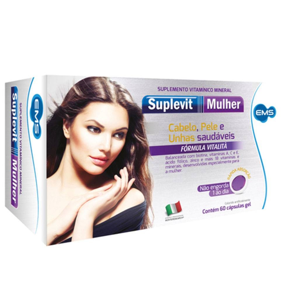 Suplevit Mulher 60 Cápsulas