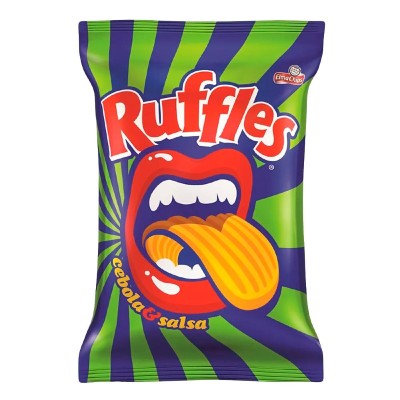 Batata Elma Chips Ruffles Cebola E Salsa 37g