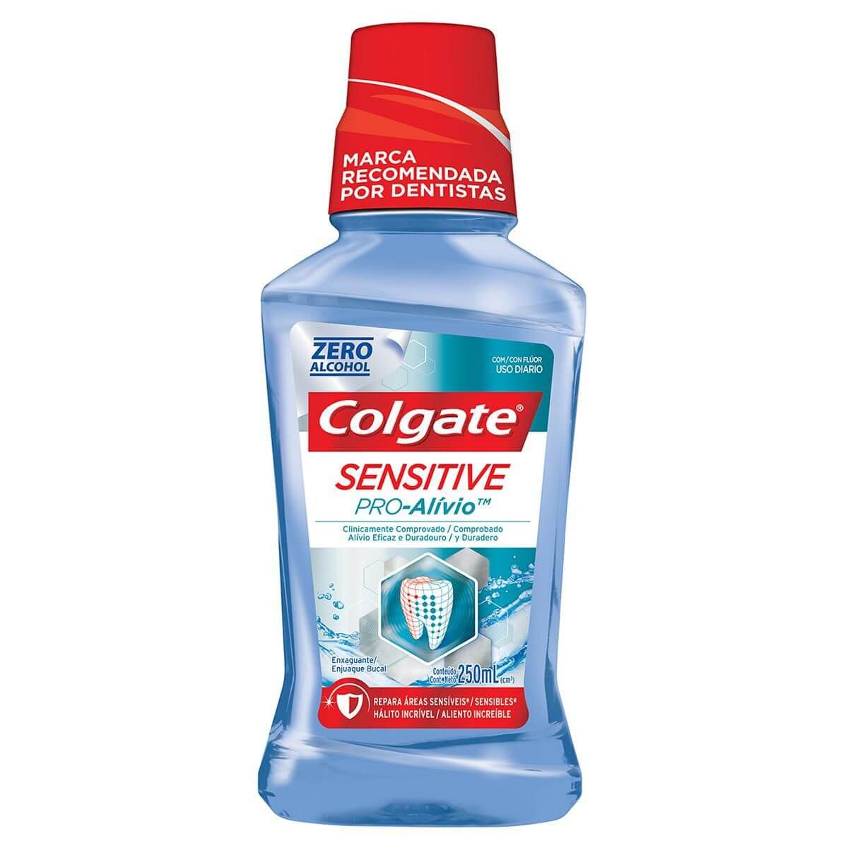 Enxaguante Bucal Antisséptico Colgate Pro-Alívio 250ml