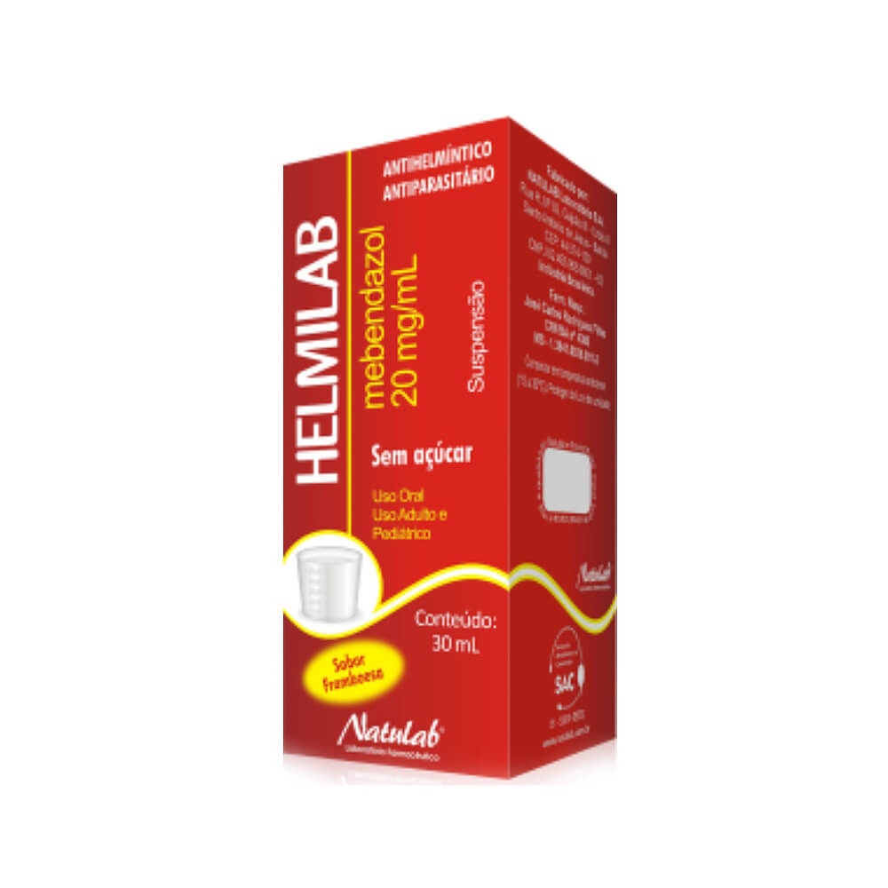 Helmilab 20mg/ml Suspensão Oral Com 30ml + Copo