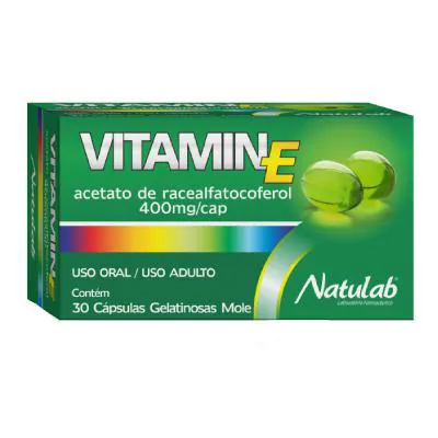 Vitamin E 400mg 30 Cápsulas