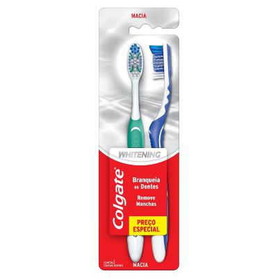 Kit Escova Dental Colgate Whitening 2 Unidades