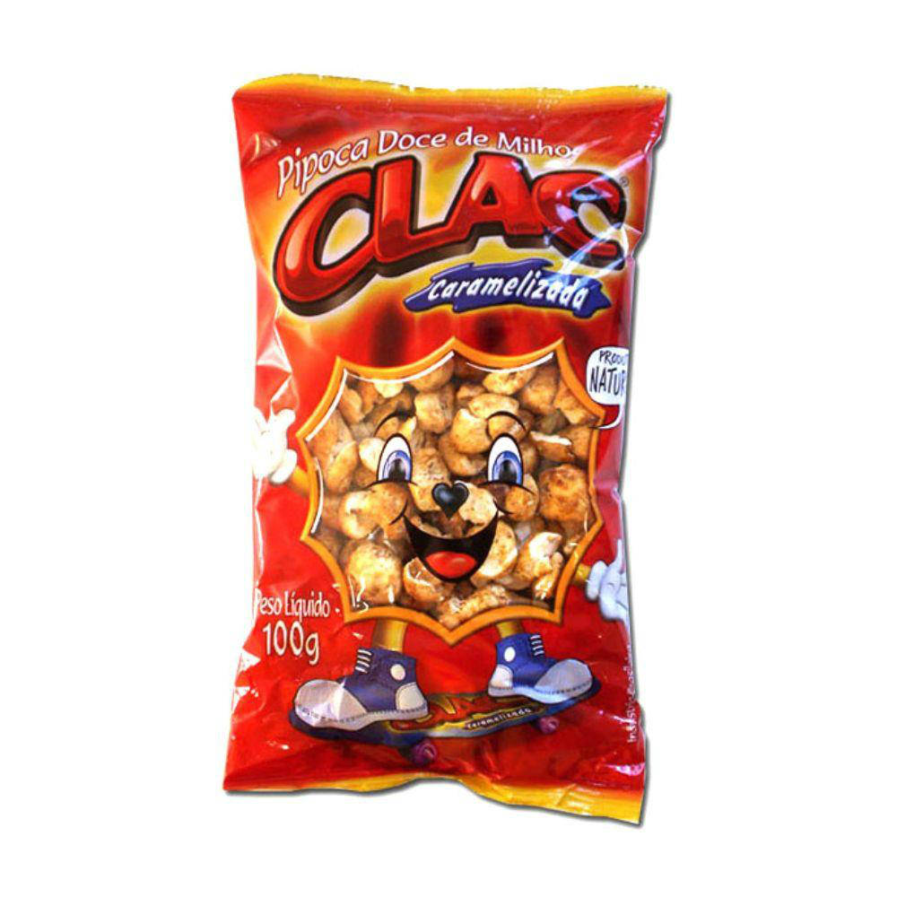 Pipoca Caramelizada Clarc Doce 100g