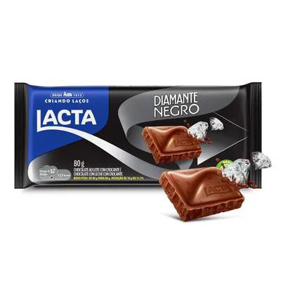 Chocolate Lacta Diamante Negro 80g